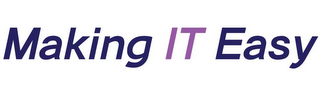 MAKING IT EASY logo