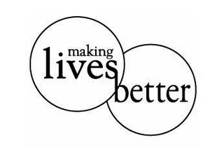 MAKING LIVES BETTER logo