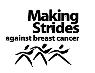 MAKING STRIDES AGAINST BREAST CANCER logo