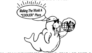 MAKING THE WORLD A "COOLER" PLACE logo
