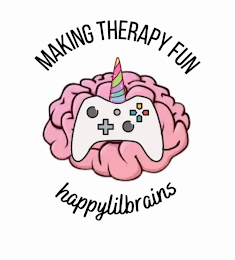 MAKING THERAPY FUN HAPPYLILBRAINS logo