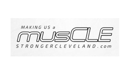 MAKING US A MUSCLE STRONGERCLEVELAND.COM logo