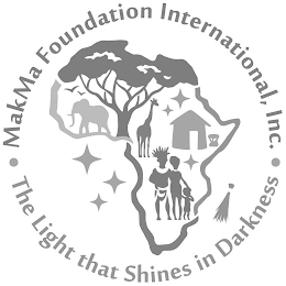 · MAKMA FOUNDATION INTERNATIONAL, INC. · THE LIGHT THAT SHINES IN DARKNESS logo