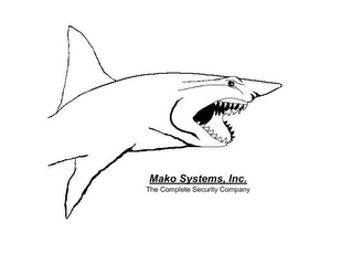MAKO SYSTEMS, INC. THE COMPLETE SECURITY COMPANY logo