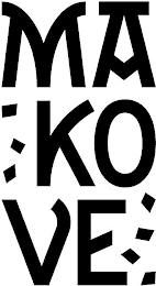 MAKOVE logo