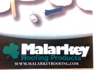 MALARKEY ROOFING PRODUCTS WWW.MALARKEYROOFING.COM logo