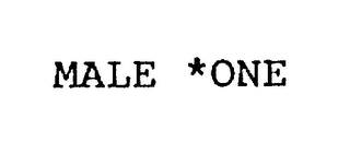 MALE *ONE logo