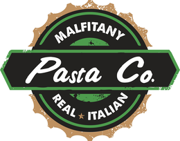 MALFITANY PASTA CO. REAL ITALIAN logo