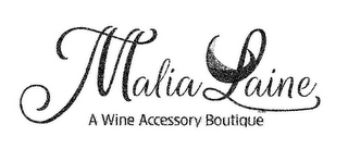MALIA LAINE A WINE ACCESSORY BOUTIQUE logo