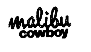 MALIBU COWBOY logo