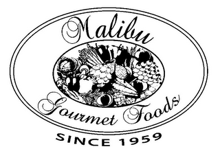 MALIBU GOURMET FOODS SINCE 1959 logo