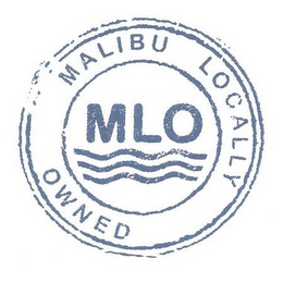 MALIBU LOCALLY OWNED MLO logo
