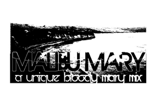 MALIBU MARY A UNIQUE BLOODY MARY MIX logo