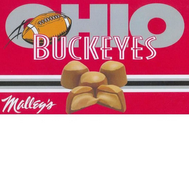 MALLEY'S OHIO BUCKEYES logo