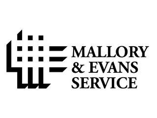 MALLORY & EVANS SERVICE logo