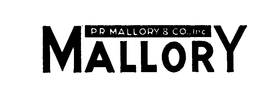 MALLORY P.R. MALLORY & CO. INC. logo