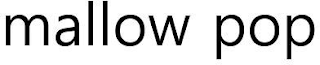 MALLOW POP logo