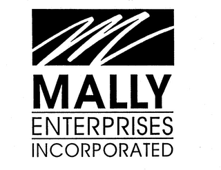 MALLY ENTERPRISES INCORPORATED M logo