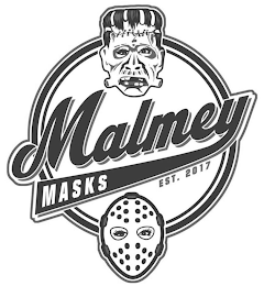 MALMEY MASKS EST. 2017 logo