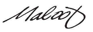 MALOOF logo