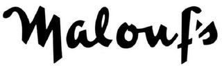 MALOUF'S logo
