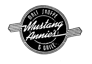 MALT SHOPPE & GRILL MUSTANG ANNIE'S logo