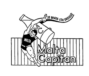 MALTA CAPITAN MC MALTA SE BRINDA CON ORGULLO logo