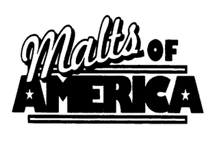 MALTS OF AMERICA logo