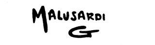 MALUSARDI G logo
