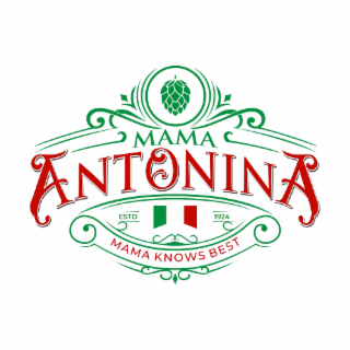 MAMA ANTONINA MAMA KNOWS BEST ESTD 1924 logo