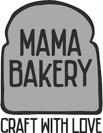 MAMA BAKERY CRAFT WITH LOVE logo