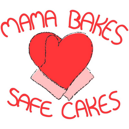 MAMA BAKES SAFE CAKES logo