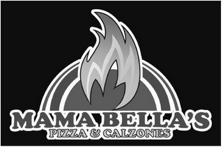 MAMA BELLA'S PIZZA & CALZONES logo