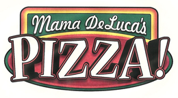 MAMA DELUCA'S PIZZA! logo