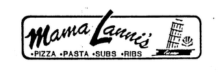 MAMA LANNI'S-PIZZA-PASTA-SUBS-RIBS logo