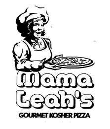 MAMA LEAH'S GOURMET KOSHER PIZZA logo
