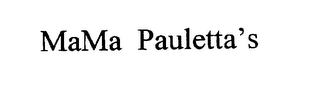 MAMA PAULETTA'S logo