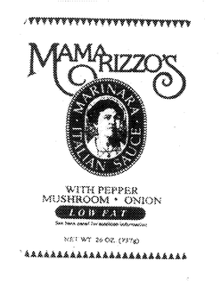 MAMA RIZZO'S MARINARA ITALIAN SAUCE logo