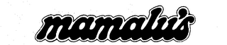 MAMALU'S logo