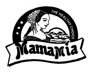 MAMAMIA THE HEALTHY CHOICE logo