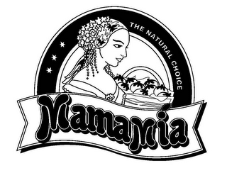 MAMAMIA THE NATURAL CHOICE logo