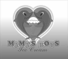 MAMA'S BOYS ICE CREAM logo