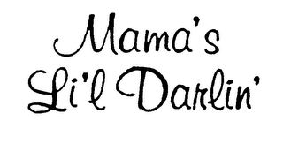 MAMA'S LI'L DARLIN' logo