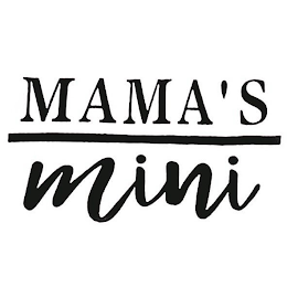 MAMA'S MINI logo
