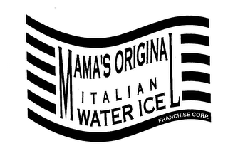 MAMA'S ORIGINAL ITALIAN WATER ICE logo