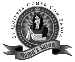 MAMA'S SAZON SI QUIERES COMER CON SABOR logo