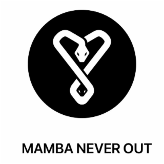 MAMBA NEVER OUT logo