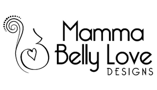 MAMMA BELLY LOVE DESIGNS logo