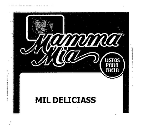 MAMMA MIA USIO PARA FREIR MIL DELICIASS logo