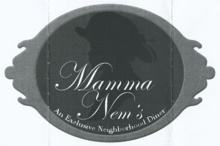 MAMMA NEM'S AN EXCLUSIVE NEIGHBORHOOD DINER logo